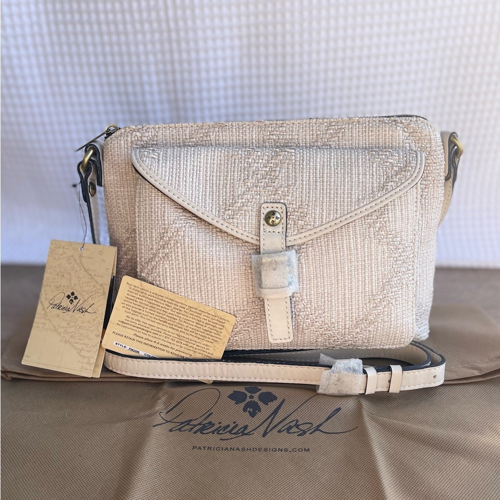 🎉SOLD🎉 Patricia Nash Cassano Woven Crossbody Bag